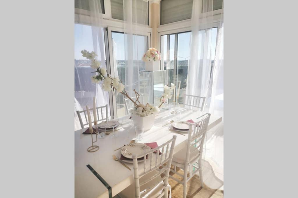 Penthouse With Sea View & Private Terrace Apartamento Guia  Exterior foto